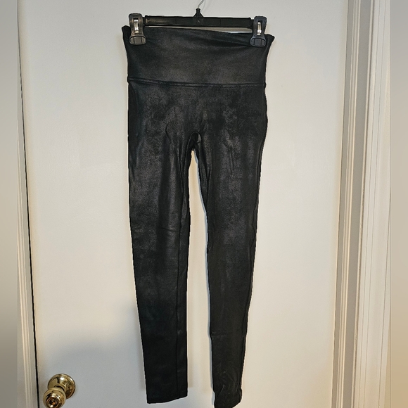 SPANX Faux Leather Leggings - Picture 1 of 4